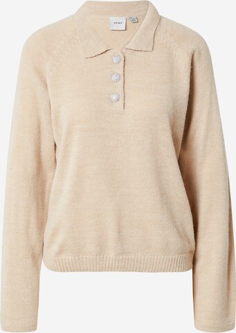 ICHI Sweater 'ORINE' in Brown: front