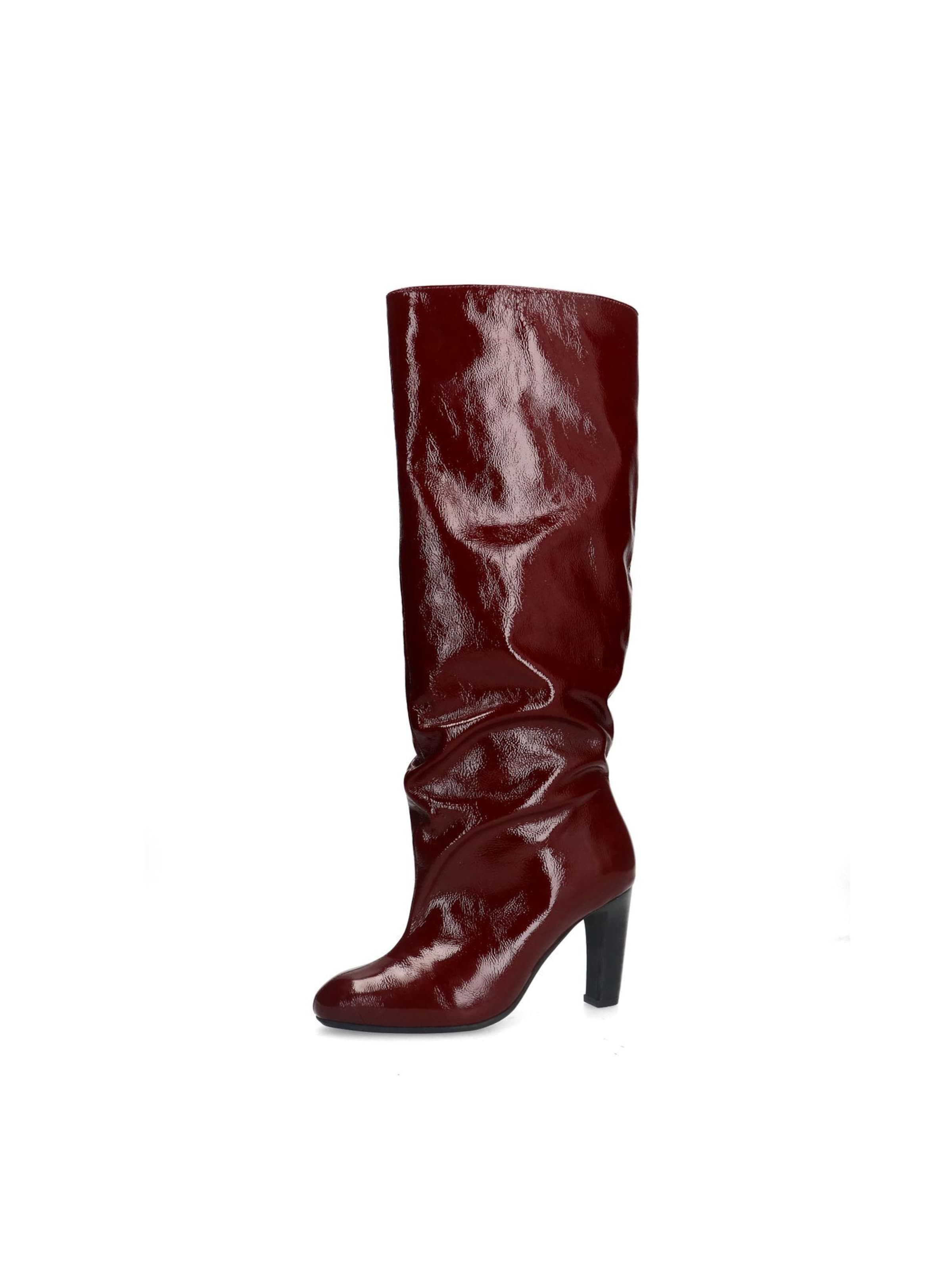 Bottes SACHA en rouge : devant