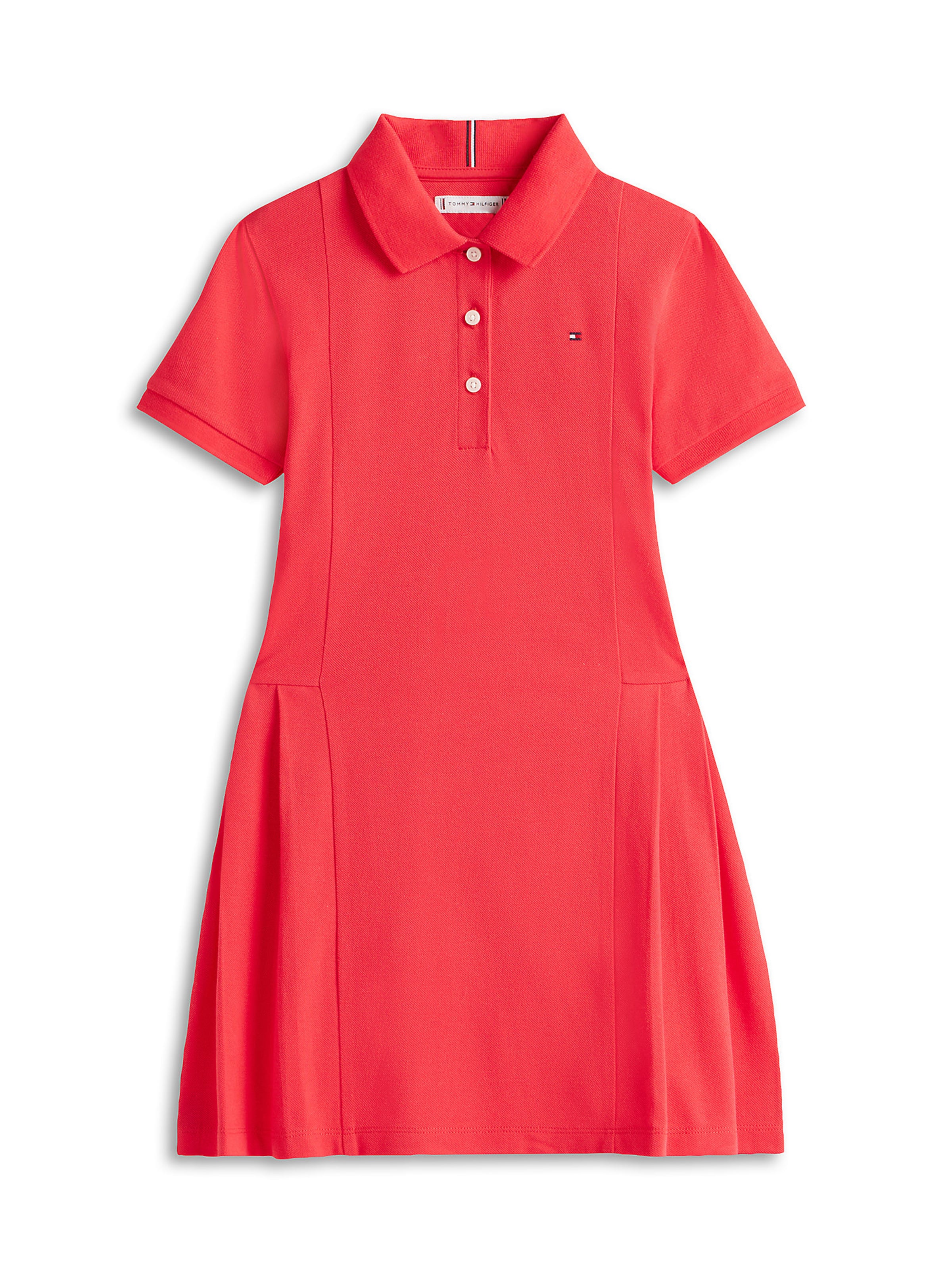 Robe TOMMY HILFIGER en rouge : devant
