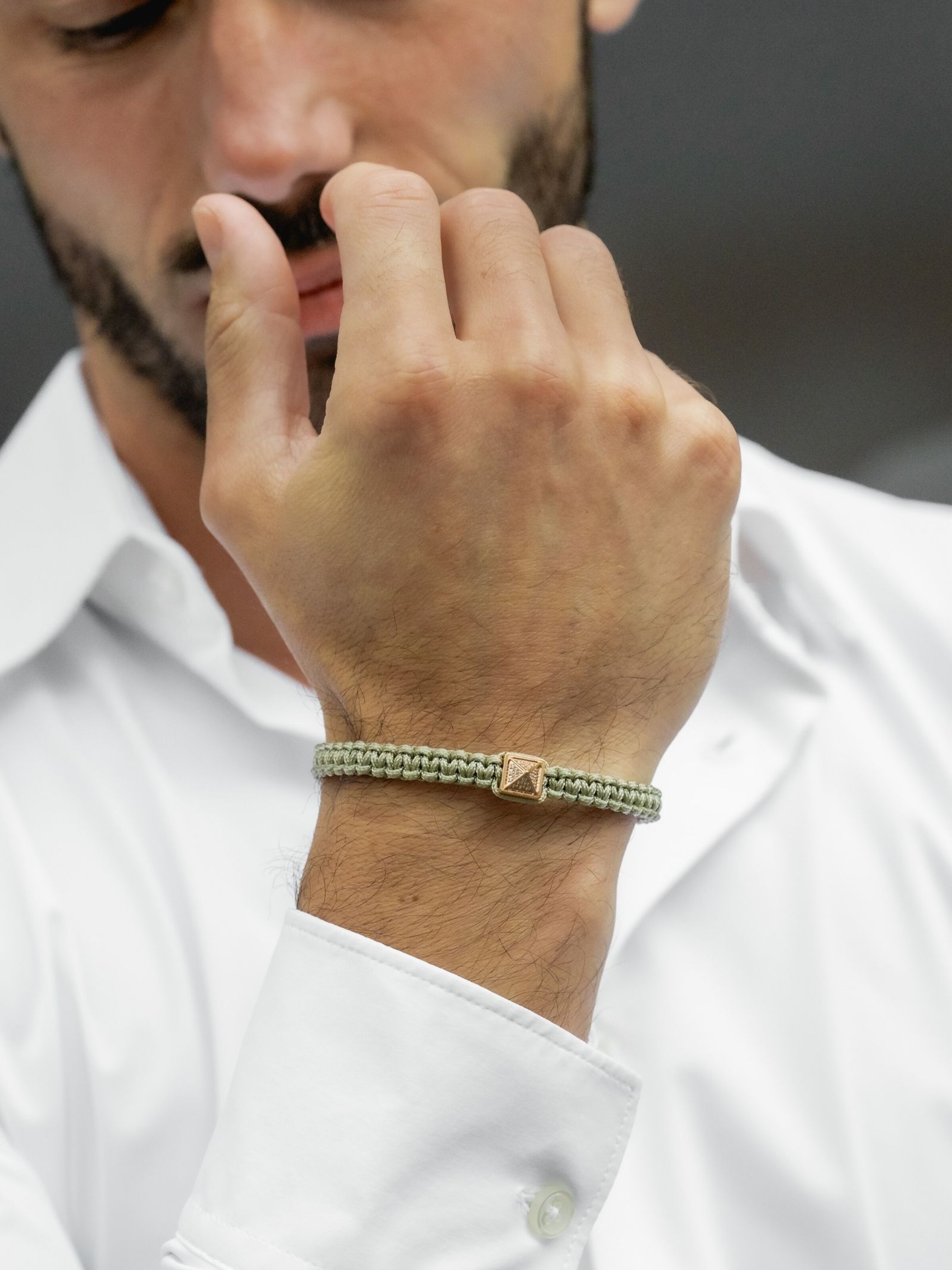 GT Collection Bracelet 'Pyramid-Bracelet' in Grey