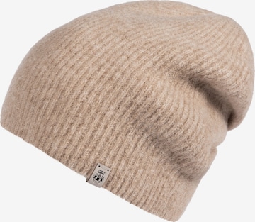 Bonnet 'SNOW TIME' Roeckl en beige : devant
