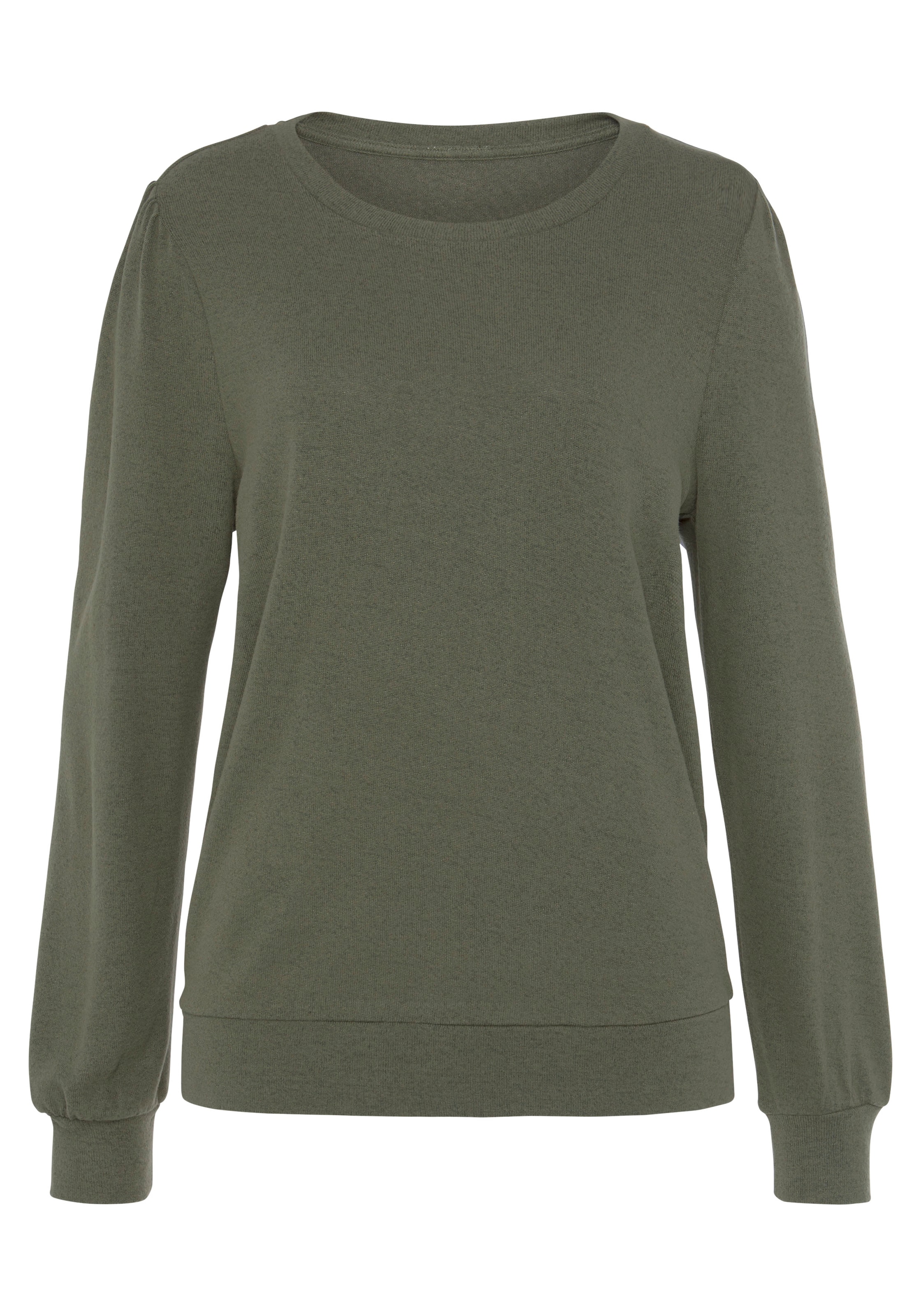 LASCANA Pullover in Grün: Vorderseite