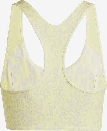 ADIDAS BY STELLA MCCARTNEY Bralette Sports bra 'Truepurpose Power Impact Training Medium Support' in Yellow