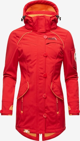 MARIKOO Toiminnallinen takki 'Soulinaa' värissä punainen: edessä