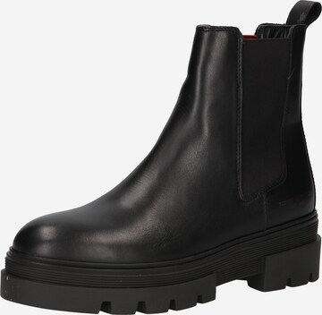 TOMMY HILFIGER Chelsea Boots in Schwarz: predná strana