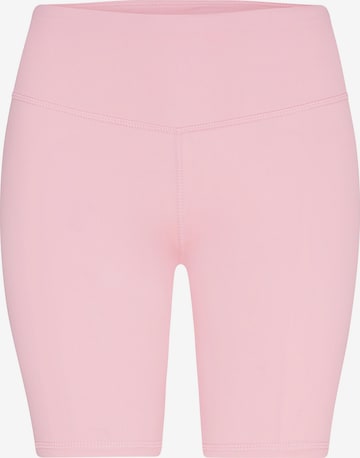 Leggings 'Biker' Hey Honey en rose : devant