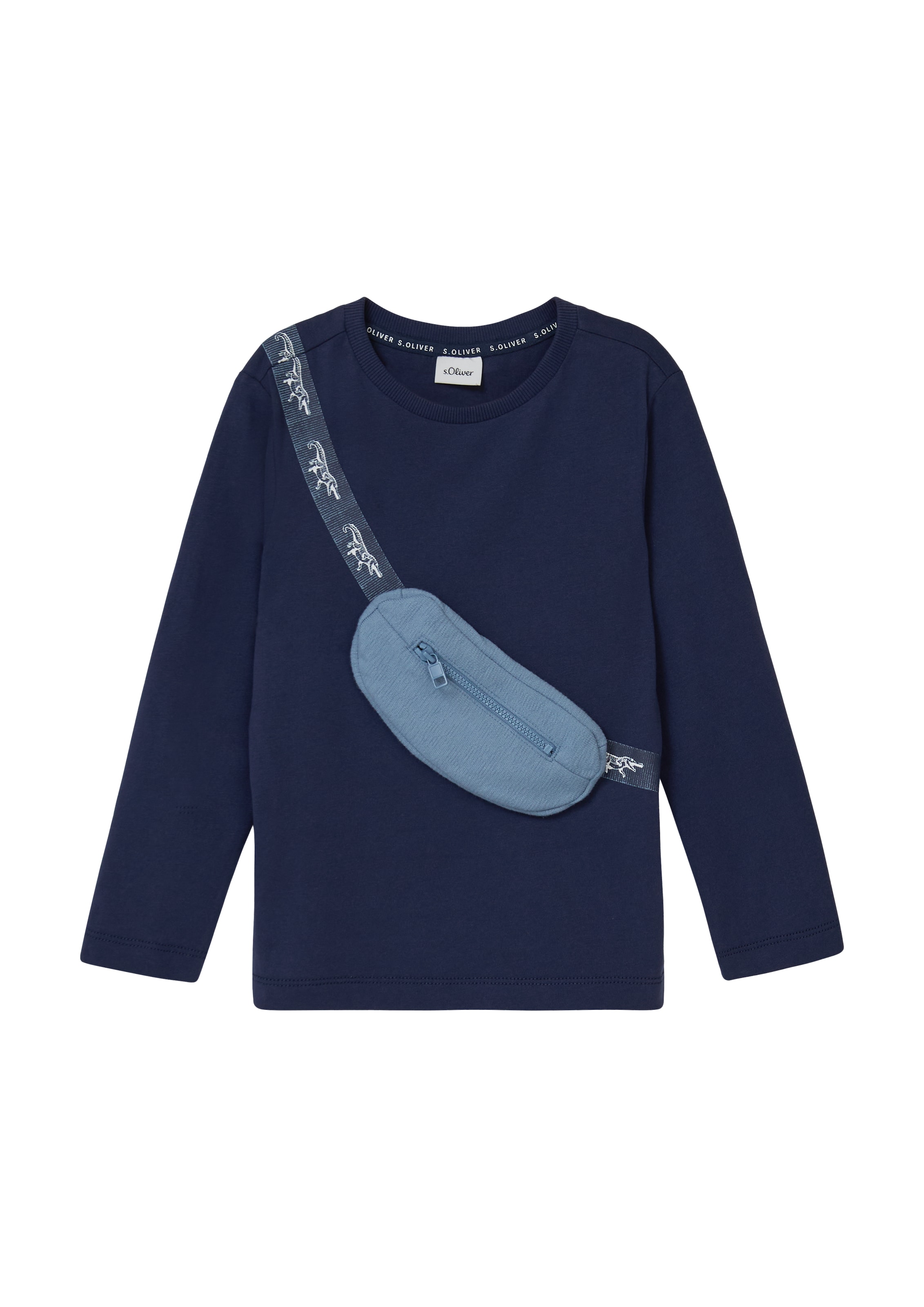 s.Oliver Shirt in Blue: front