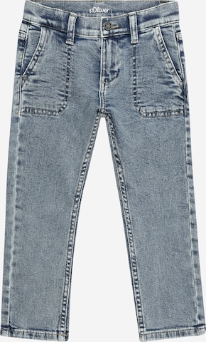 s.Oliver Regular Jeans 'Pelle' in Blauw: voorkant