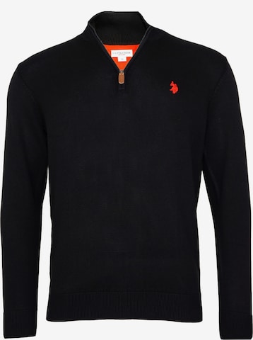 Pullover di U.S. POLO ASSN. in nero: frontale