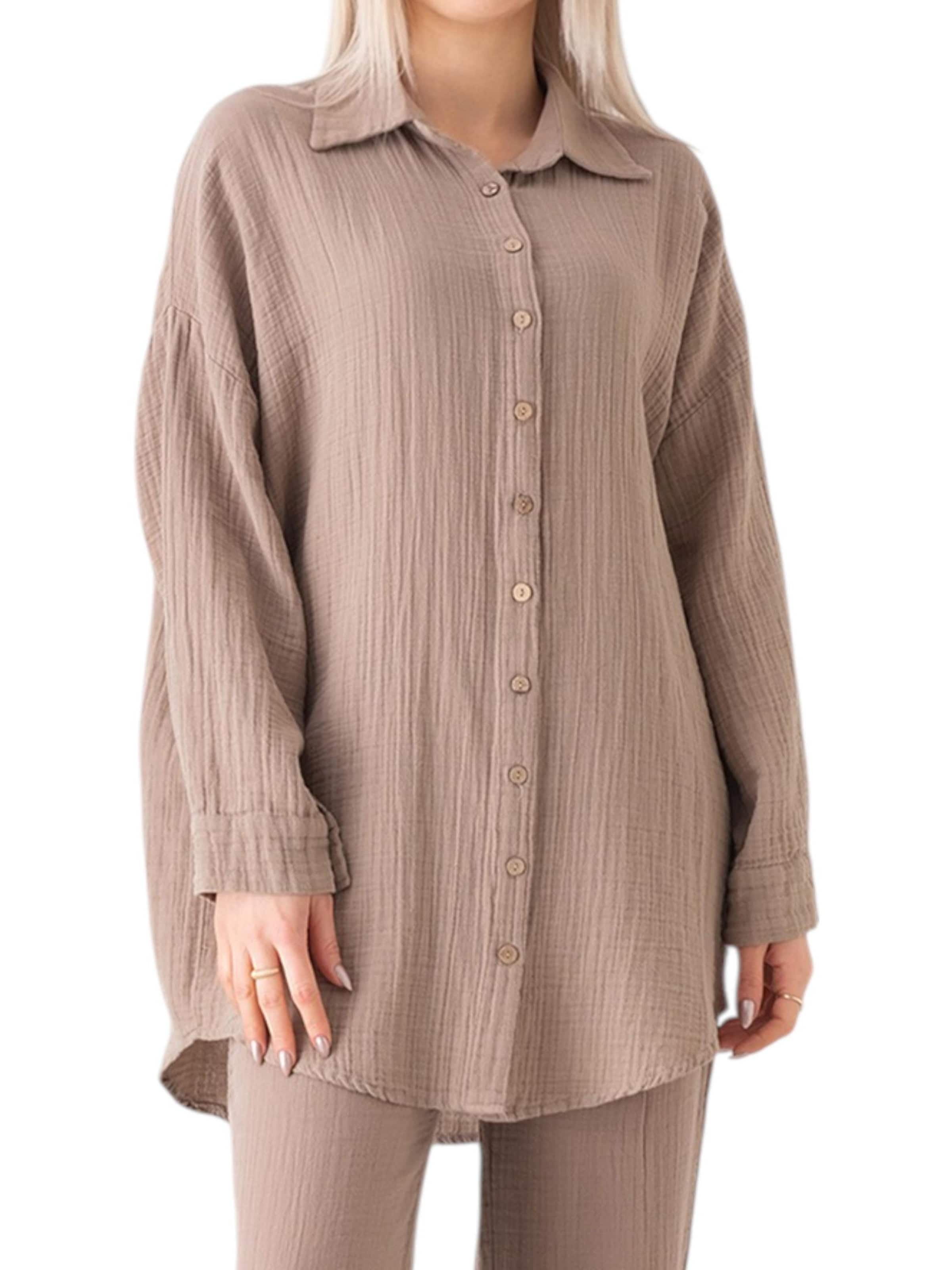 Maglia extra large 'LAYNA' di WENOR in grigio