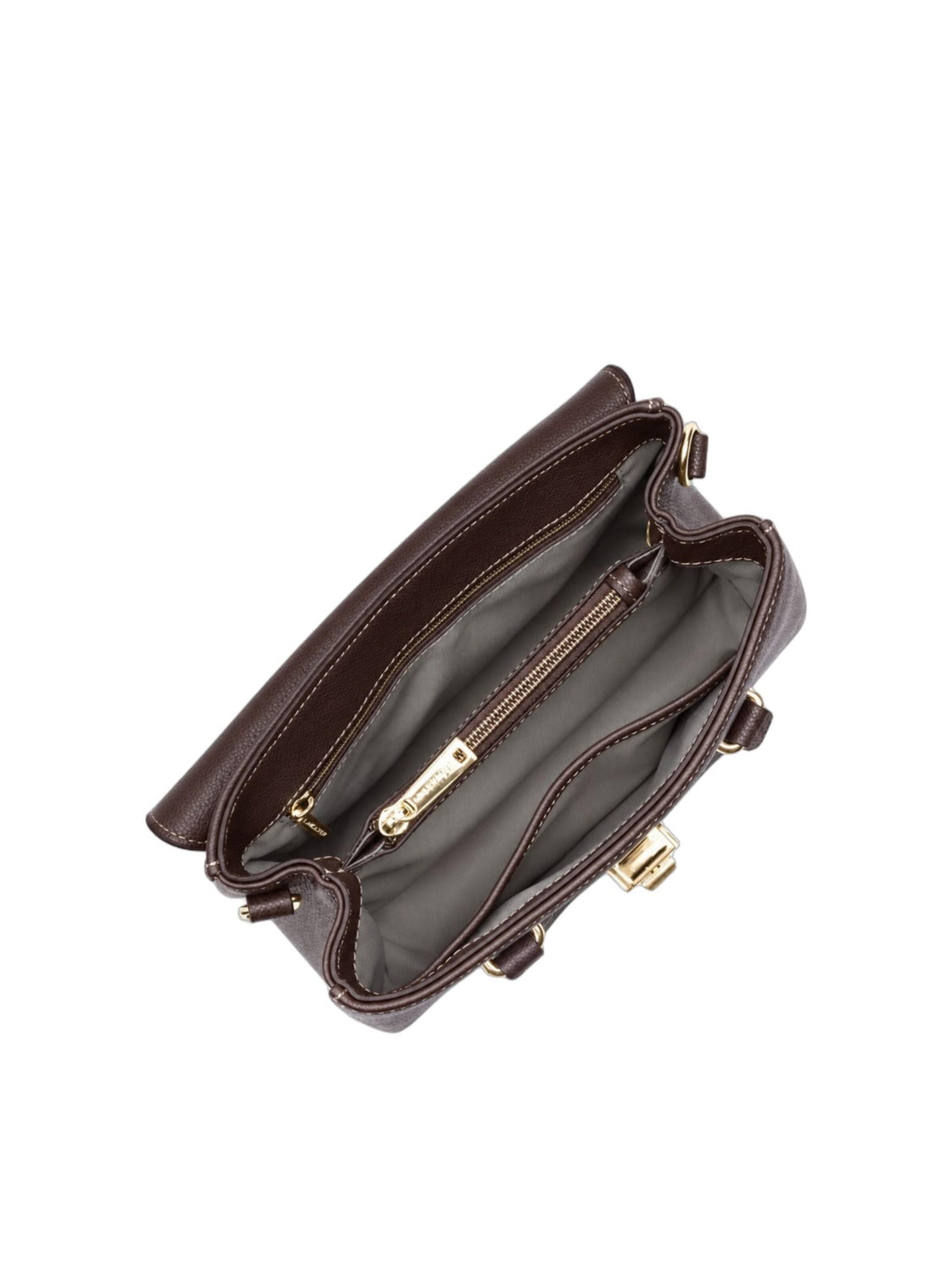 LANCASTER Paris Handtas in Bruin
