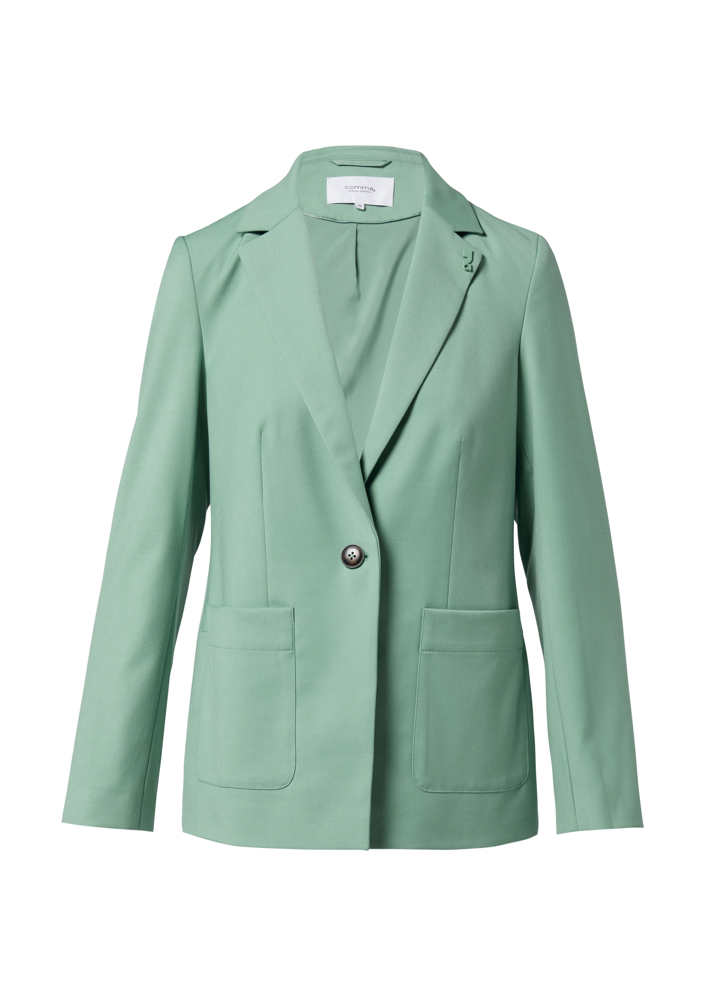 comma casual identity Blazer in Green: front