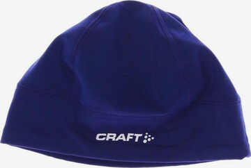 Craft Hat & Cap in One size in Blue: front