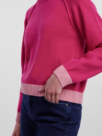 PIECES - Pullover 'Nistra' em rosa