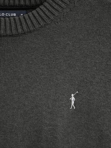 Polo Club Sweater in Grey