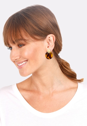 Boucles d'oreilles 'Geo' ELLI en or