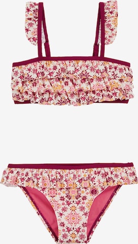 balta WE Fashion Bandeau Bikinis: priekis