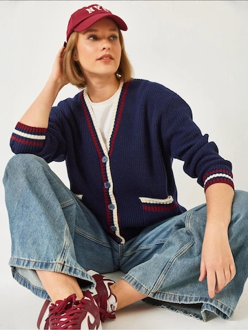 Bianco Lucci - Casaco de malha em azul