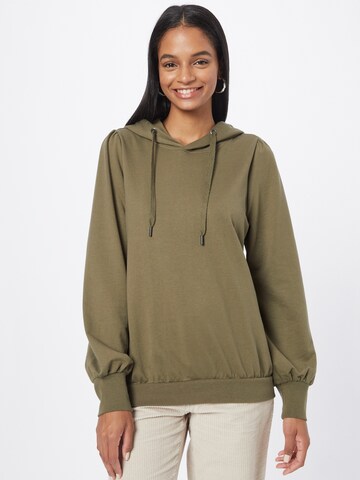 Fransa Sweatshirt in Green: front