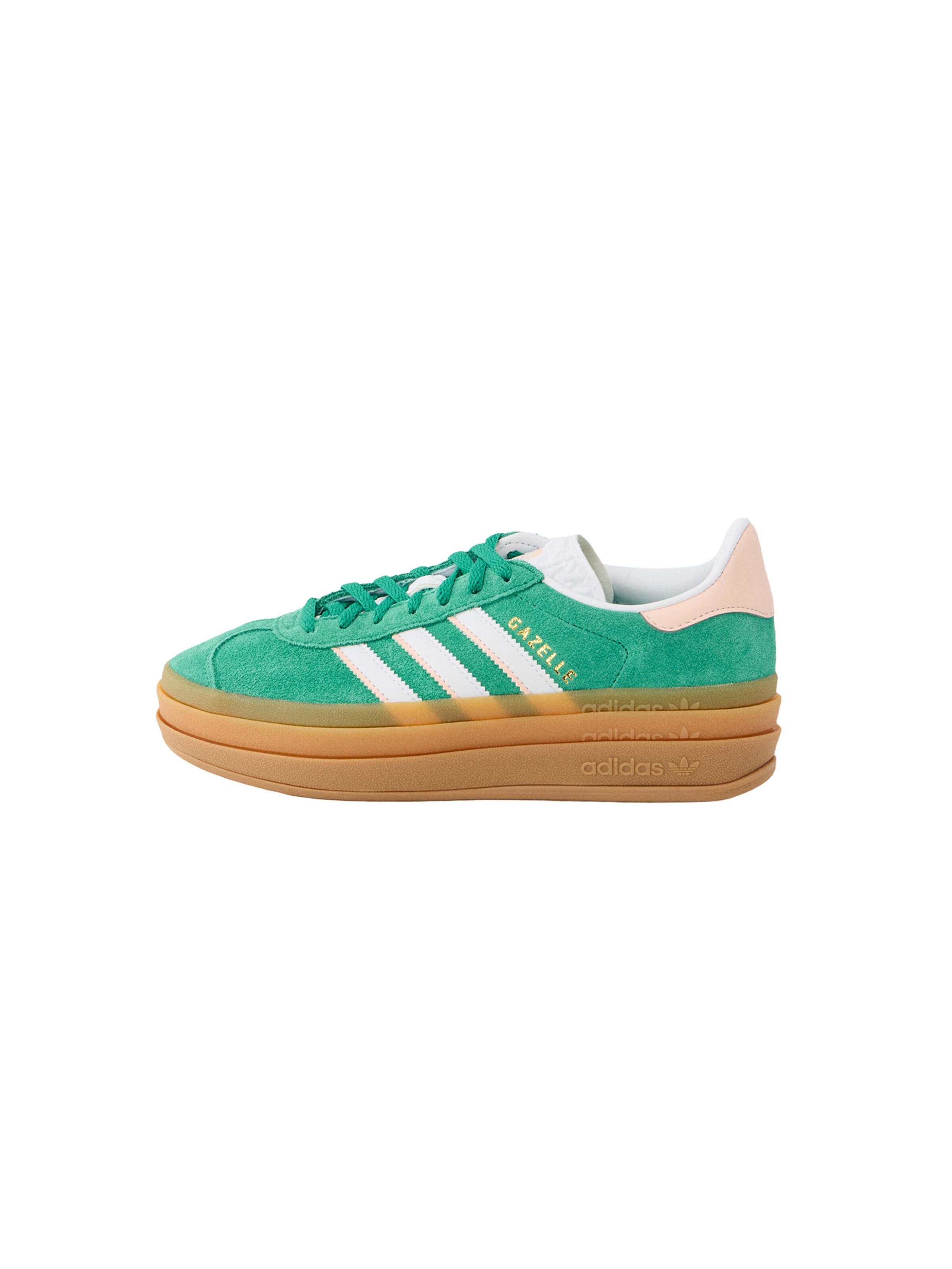 ADIDAS ORIGINALS Trainers 'Gazelle Bold' in Green: front