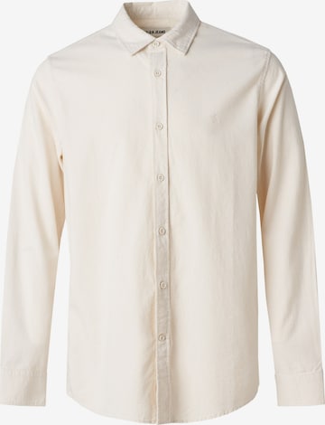 Salsa Jeans Slim fit Button Up Shirt in Beige: front