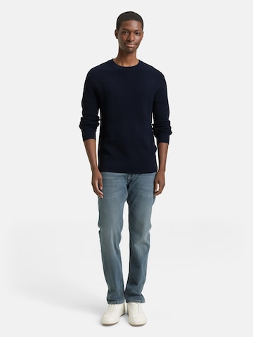 TOM TAILOR DENIM Sweater in Blue