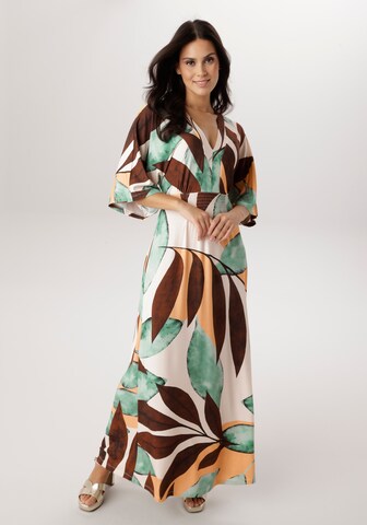 Aniston SELECTED Dress in Brown: front