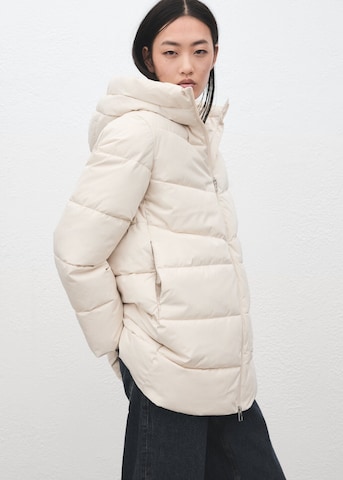 MANGO Winter Coat 'Tokyo' in White