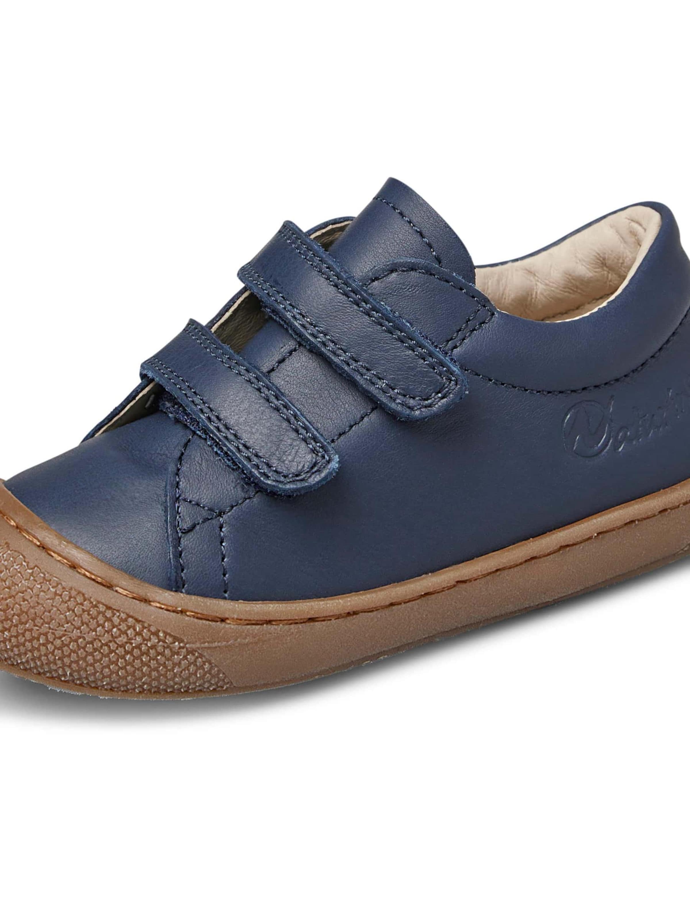 NATURINO Lage schoen 'COCOON LOW VL' in Blauw: voorkant