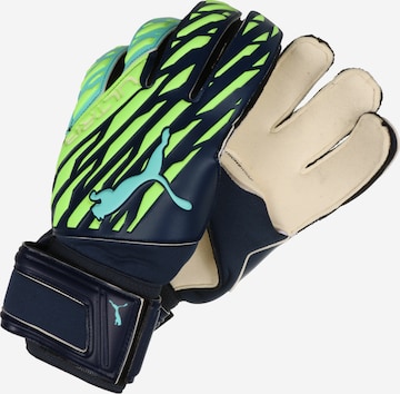 PUMA Sporthandschoenen 'Ultra Grip 1' in Blauw: voorkant