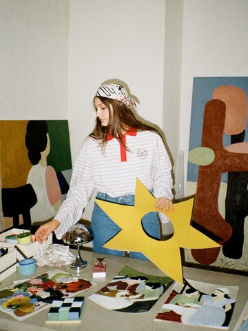 EDITED - Pañuelo 'Jolie' en blanco: frente