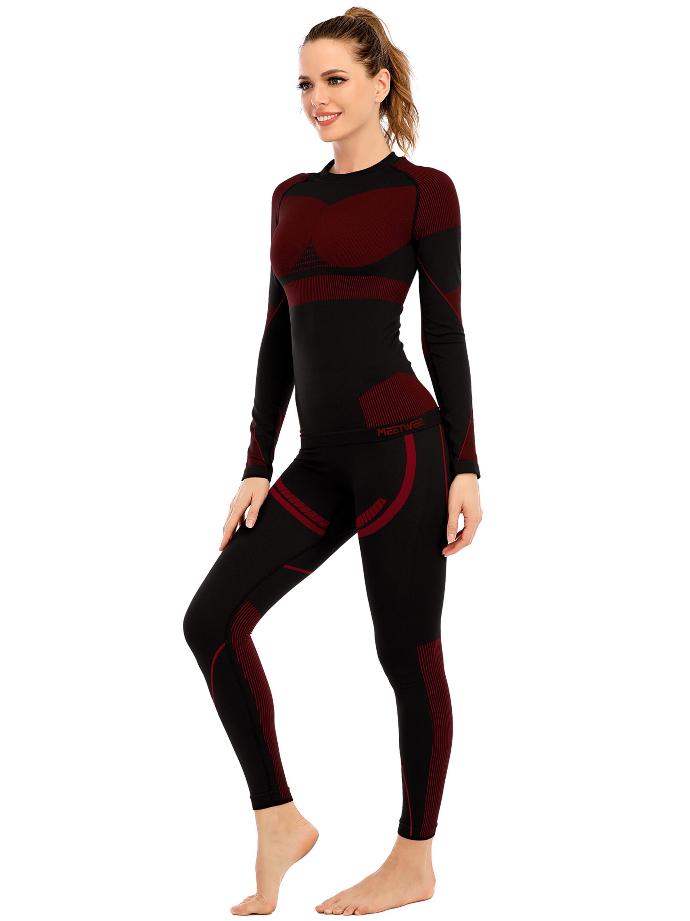 MEETWEE Sportbody 'Athletic Underwear Set' in Rood