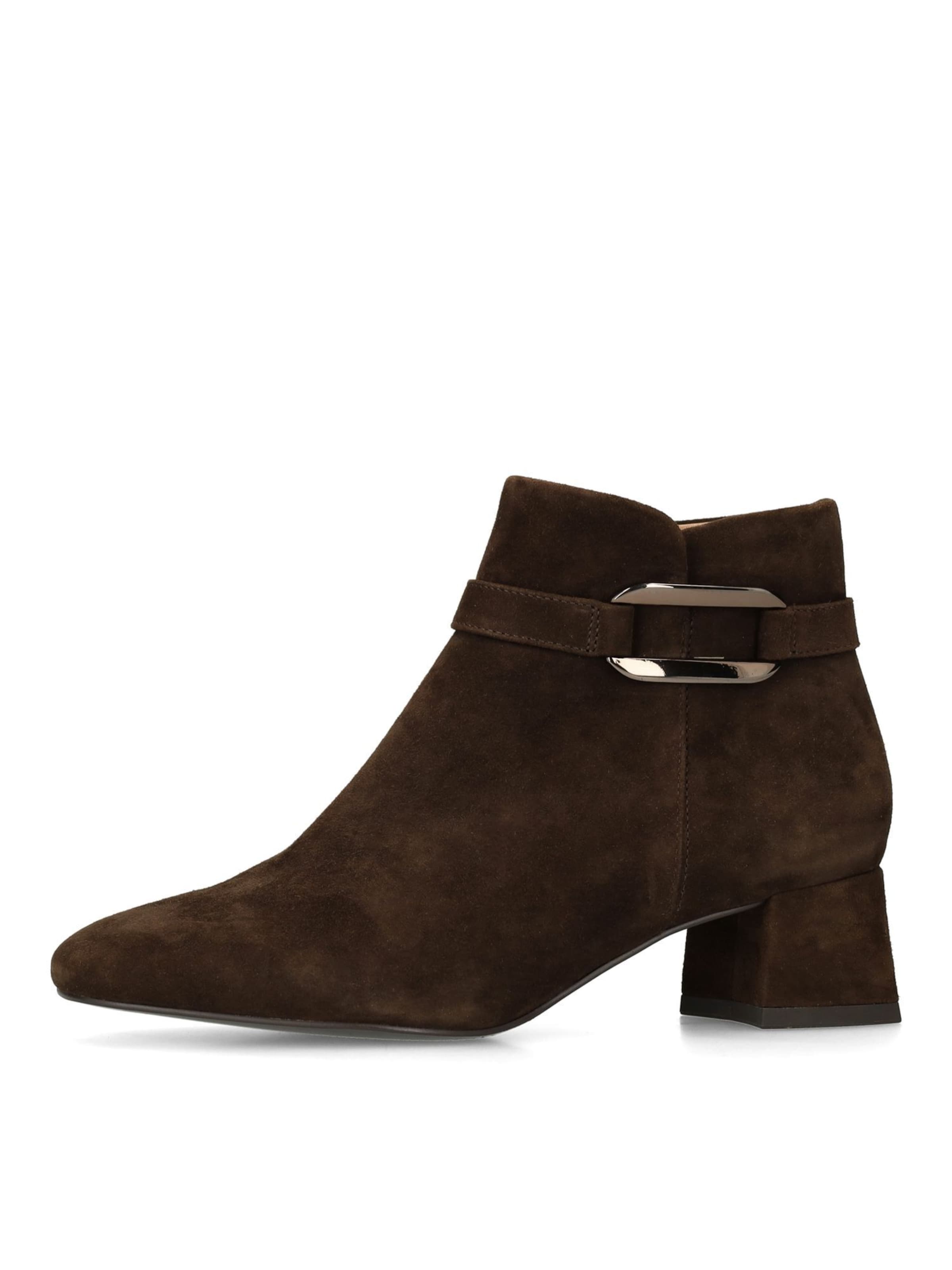 Bottines MANFIELD en marron : devant