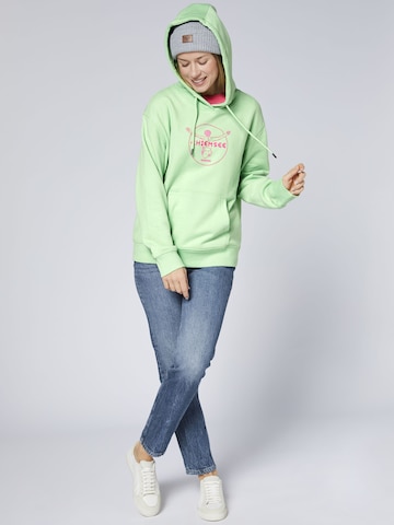 CHIEMSEE Sweatshirt in Green