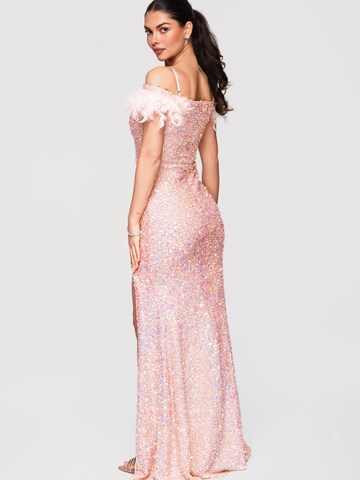 Robe de soirée Ombre en rose