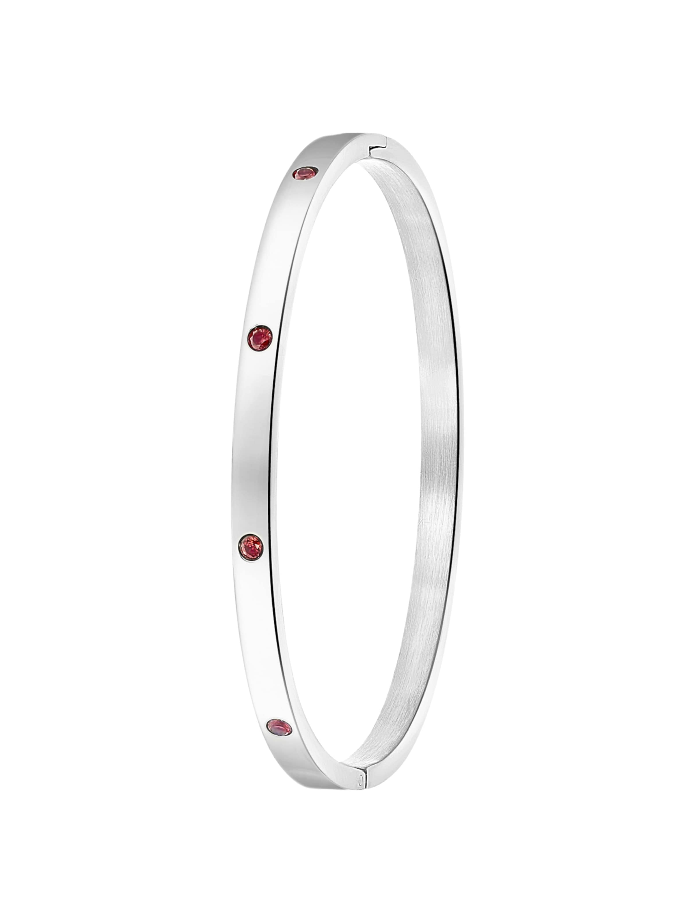 Lucardi Bracelet in Silver: front