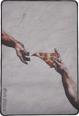 Articolo di cancelleria 'Pizza Art' di Mister Tee in grigio: frontale