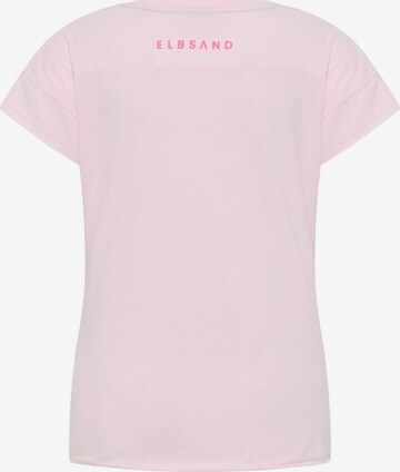 T-shirt 'Ragne' Elbsand en rose