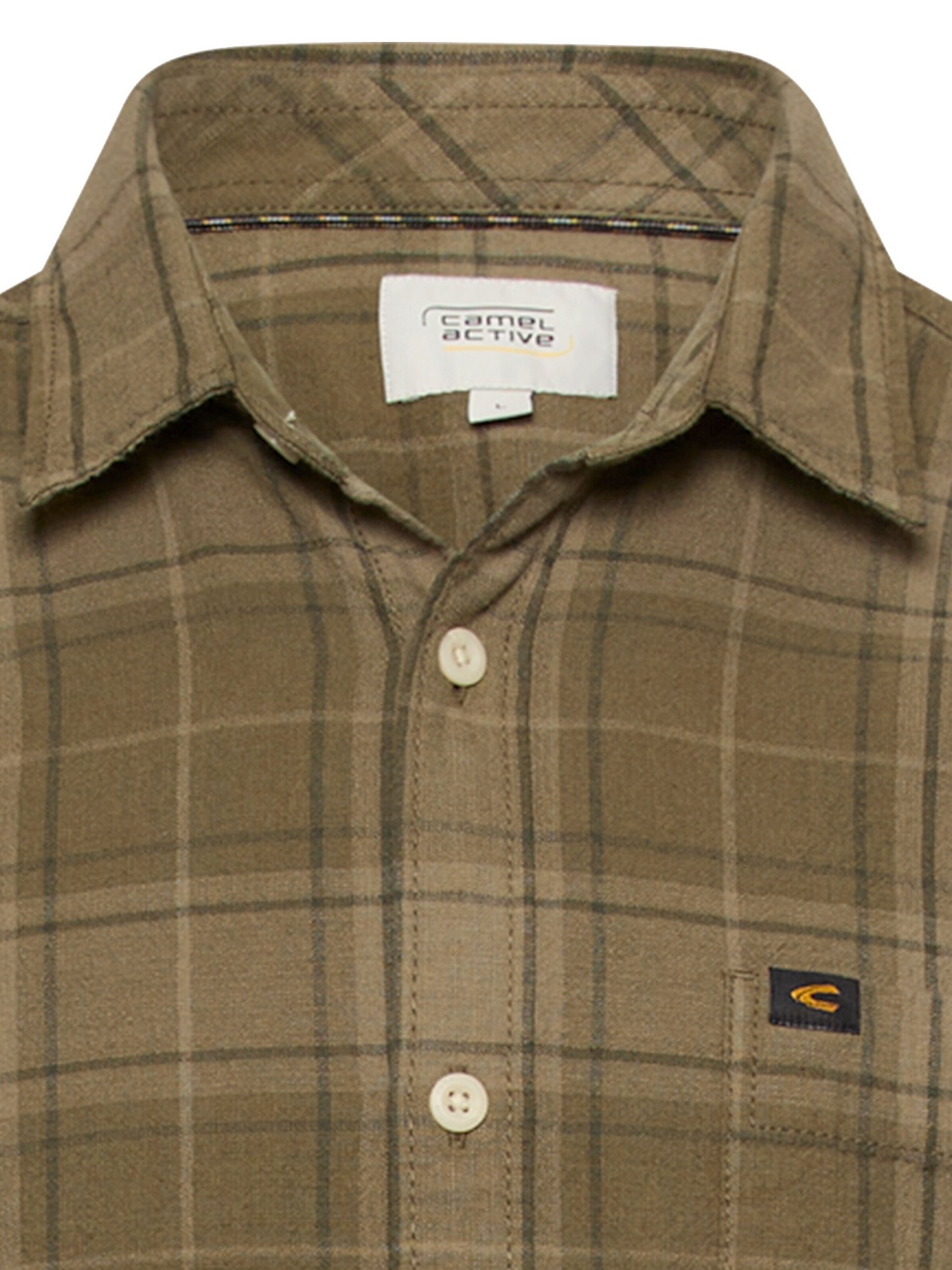 CAMEL ACTIVE Regular Fit Hemd in Grün