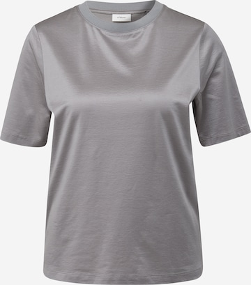 s.Oliver BLACK LABEL - Camiseta en gris: frente