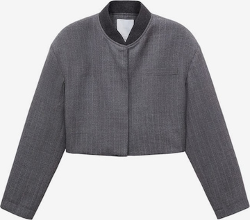 MANGO Jacke 'Siena' in Grau: predná strana