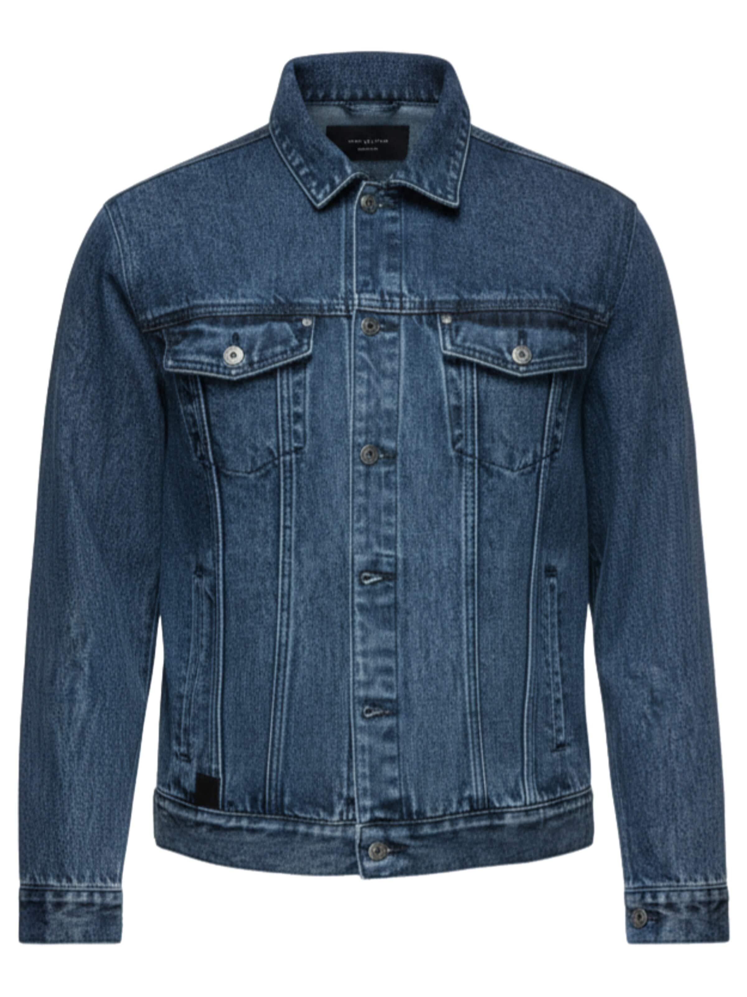 Ombre Übergangsjacke‌‌‌‌‌‌‌‌‌‌ in Blau: Vorderseite