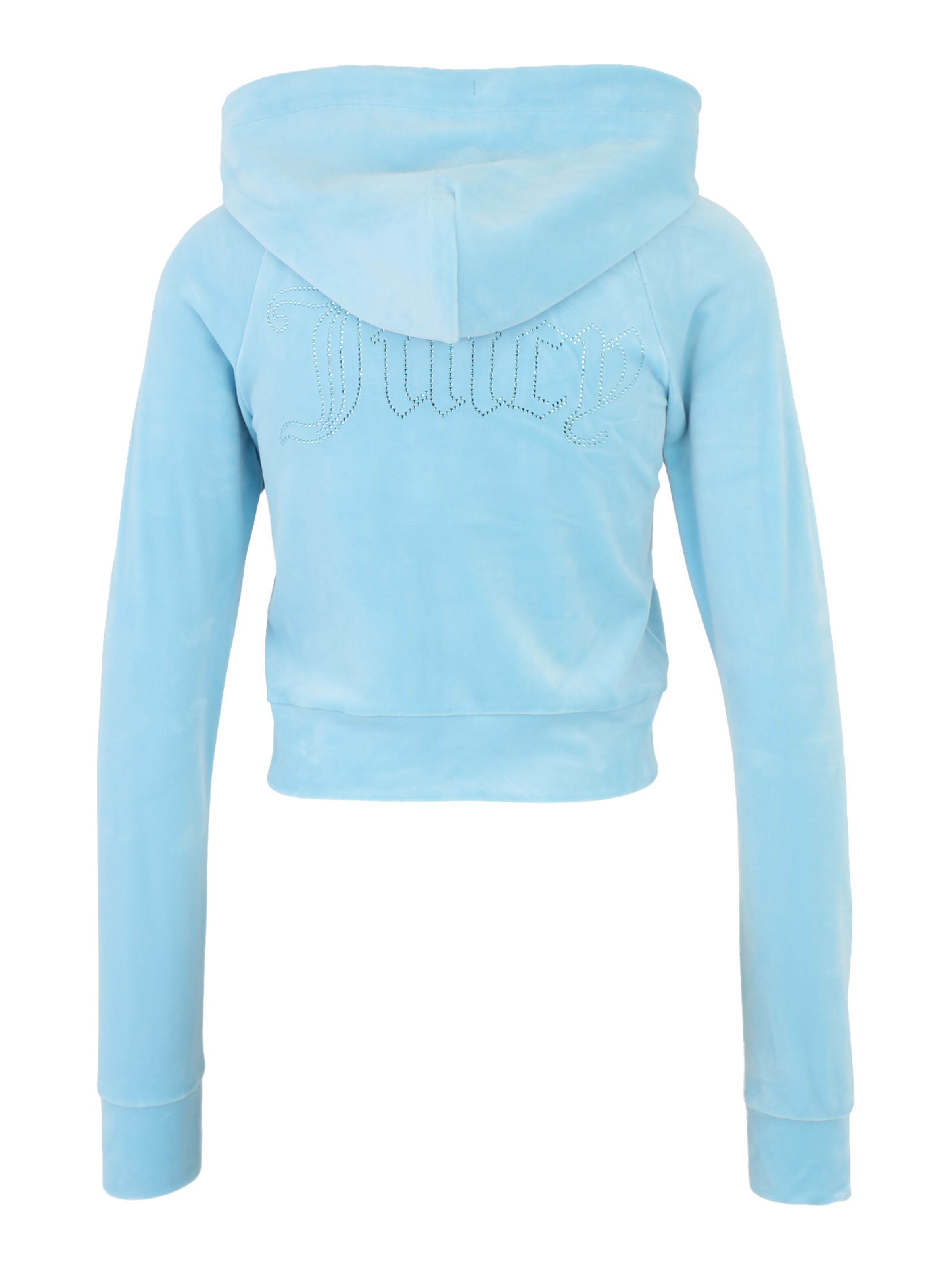 Juicy Couture Petite - Sudadera con cremallera 'MADISON' en azul