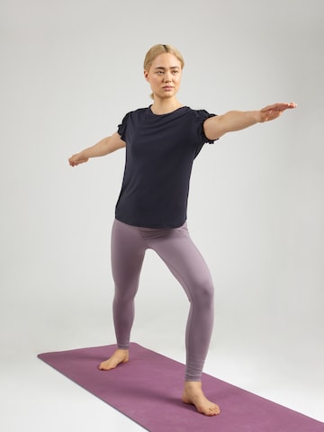 CURARE Yogawear Funktionstopp i blå