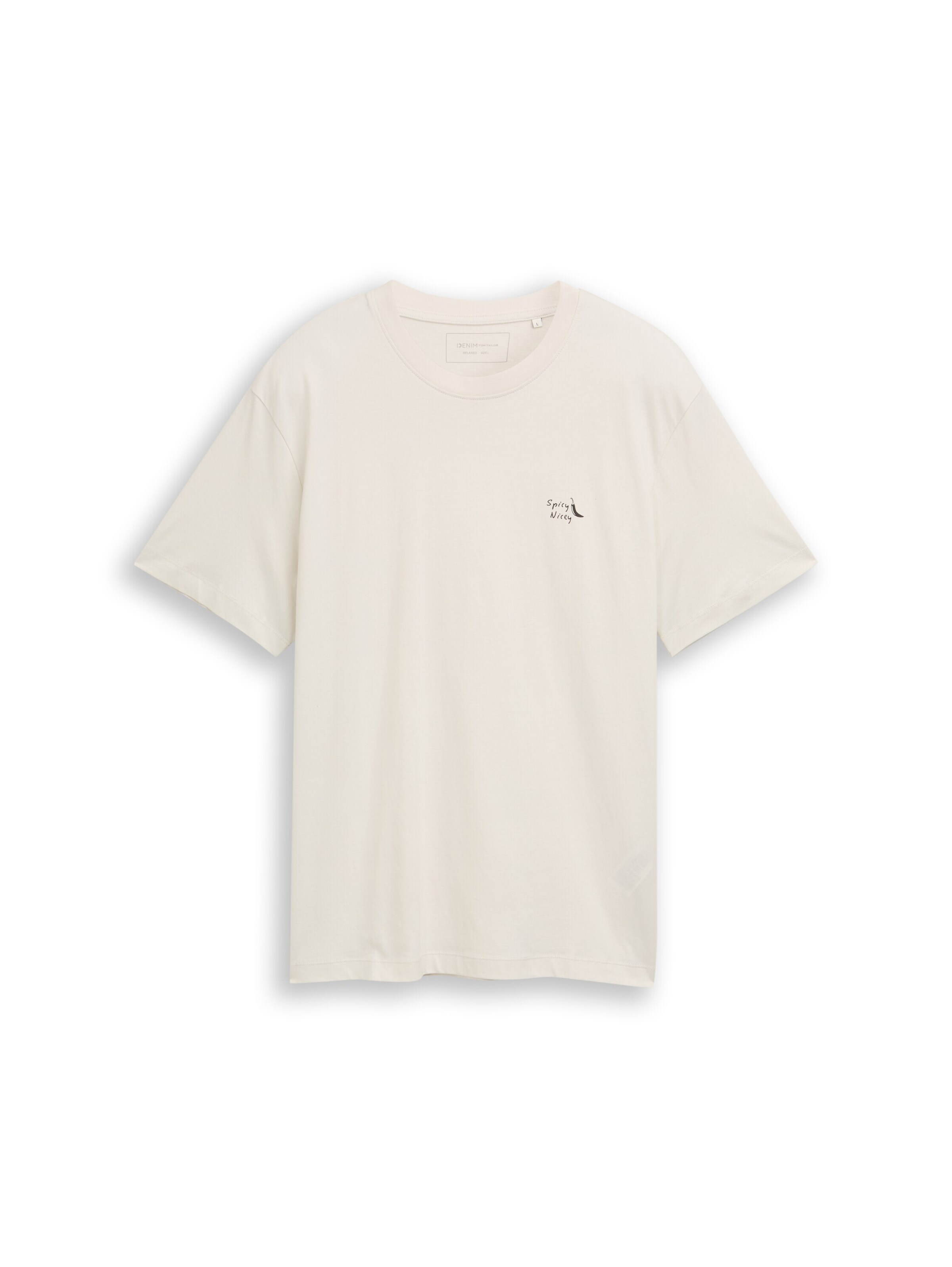 TOM TAILOR Shirt in White: front