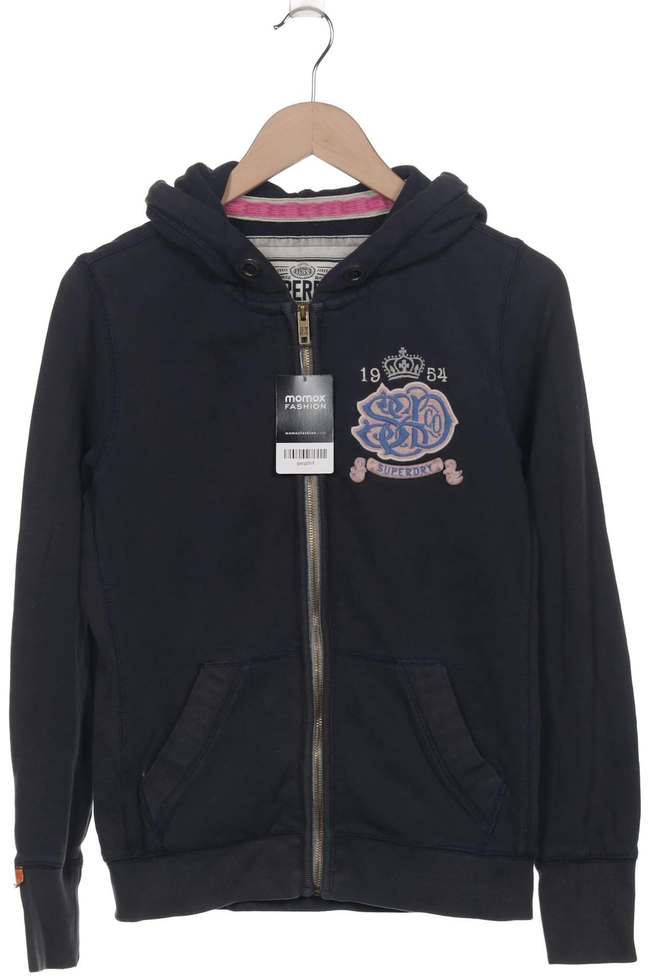 Superdry Kapuzenpullover L in Blau: Vorderseite