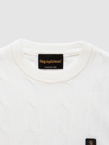 Refrigiwear Sweter 'NALA' w kolorze biały