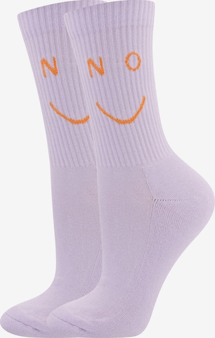 EWERS Skarpety w kolorze fioletowy: przód