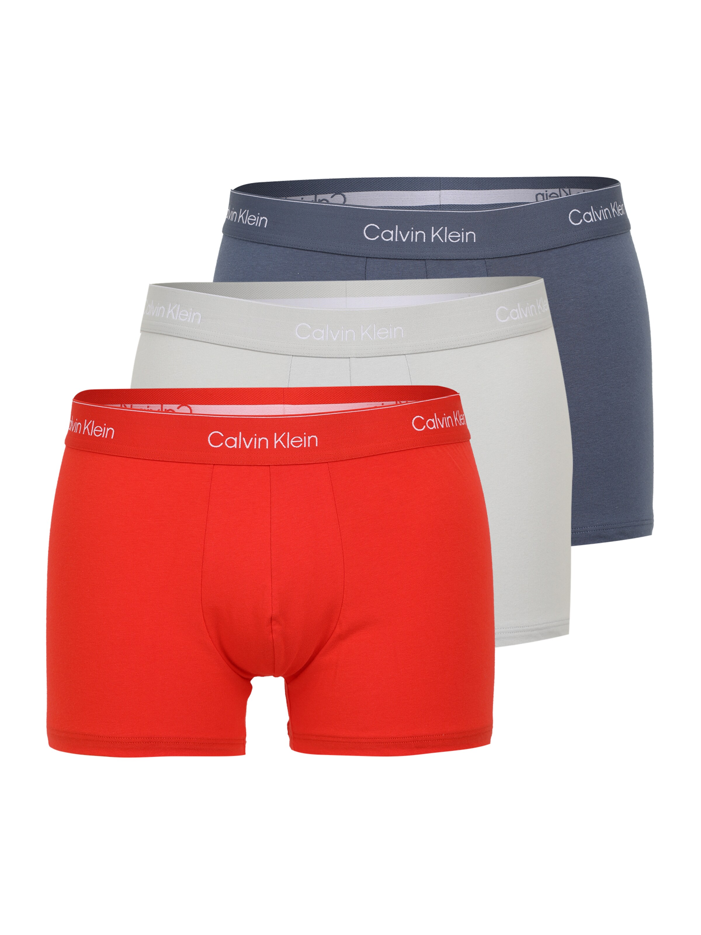 Calvin Klein Underwear Боксерки в синьо: отпред