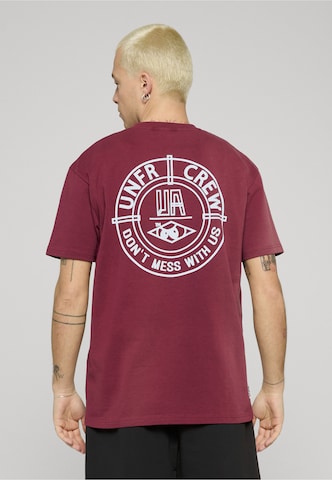 Unfair Athletics Shirt in Red: front